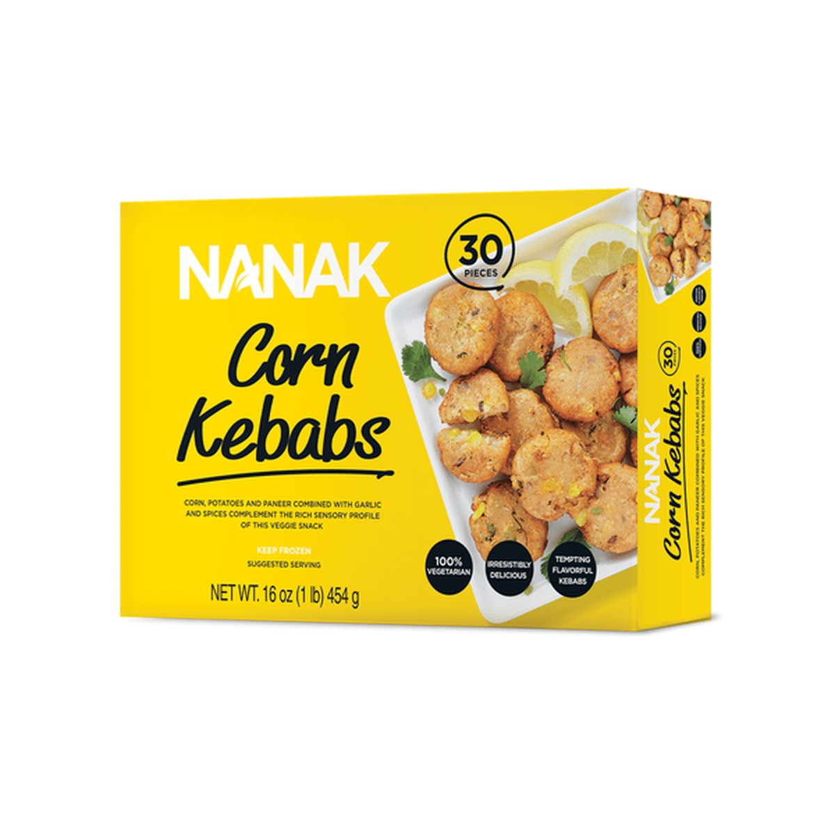 CORN KEBABS NANAK 16 OZ