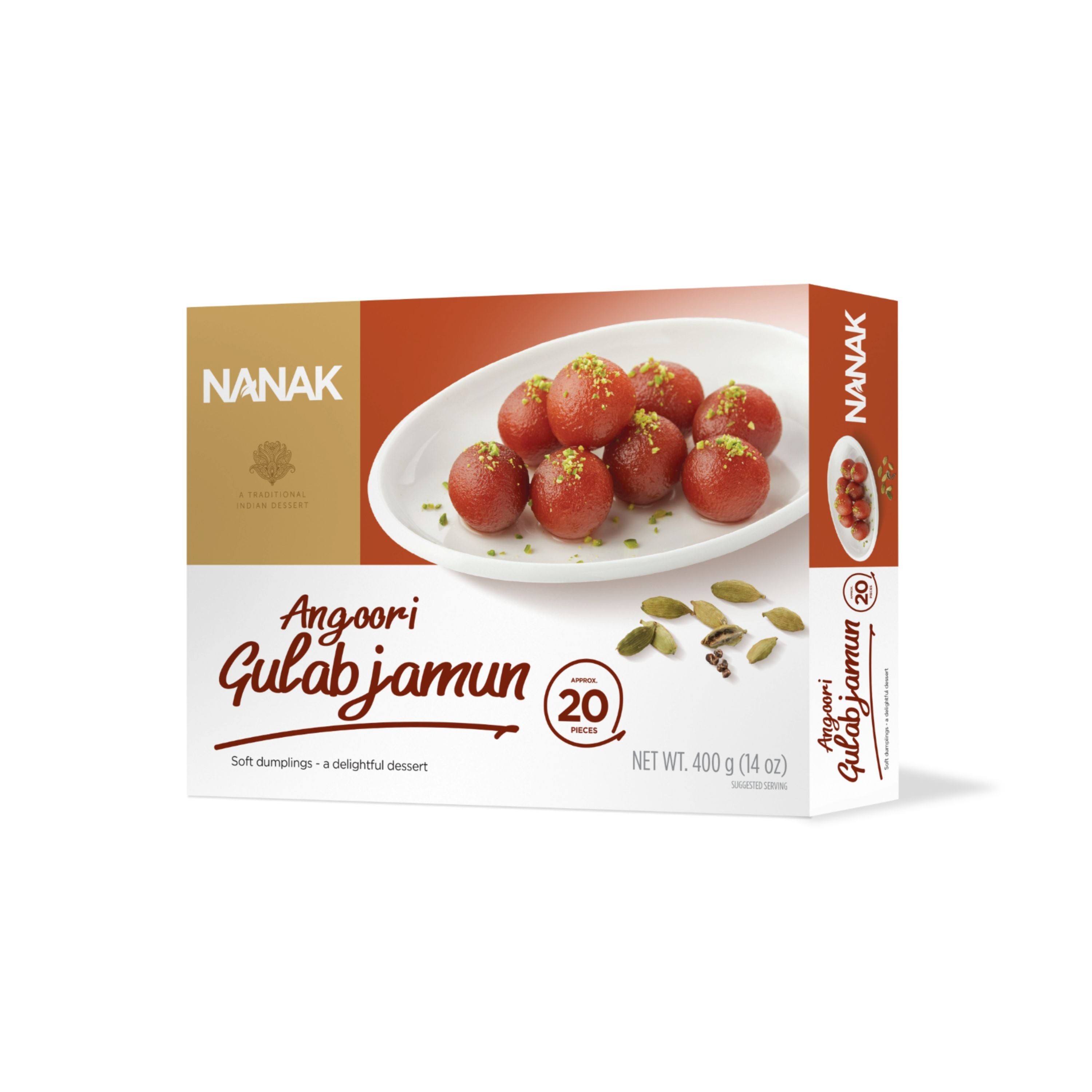 NANAK GULAB JAMUN ANGOORI 20 PCS
