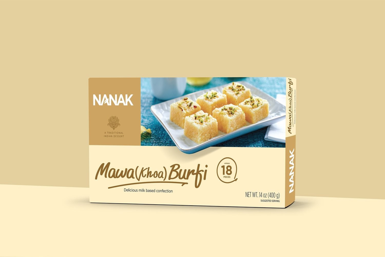 NANAK MAWA BURFI 400 GM