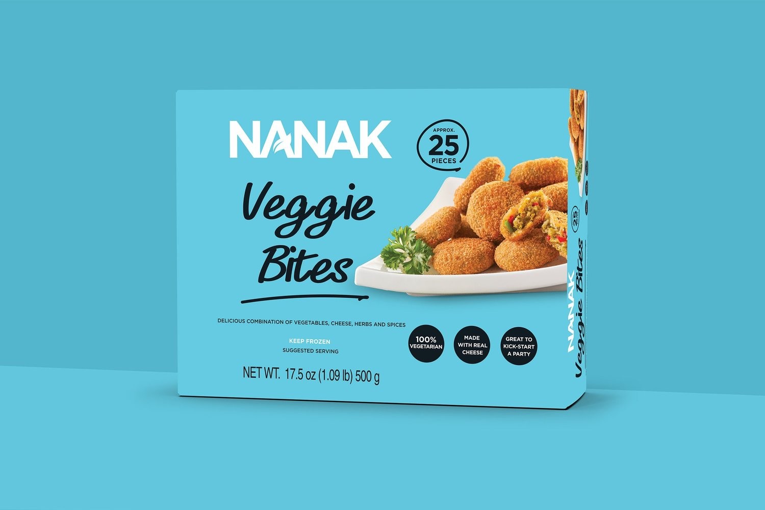 NANAK VEGGIE BITES 500 GM