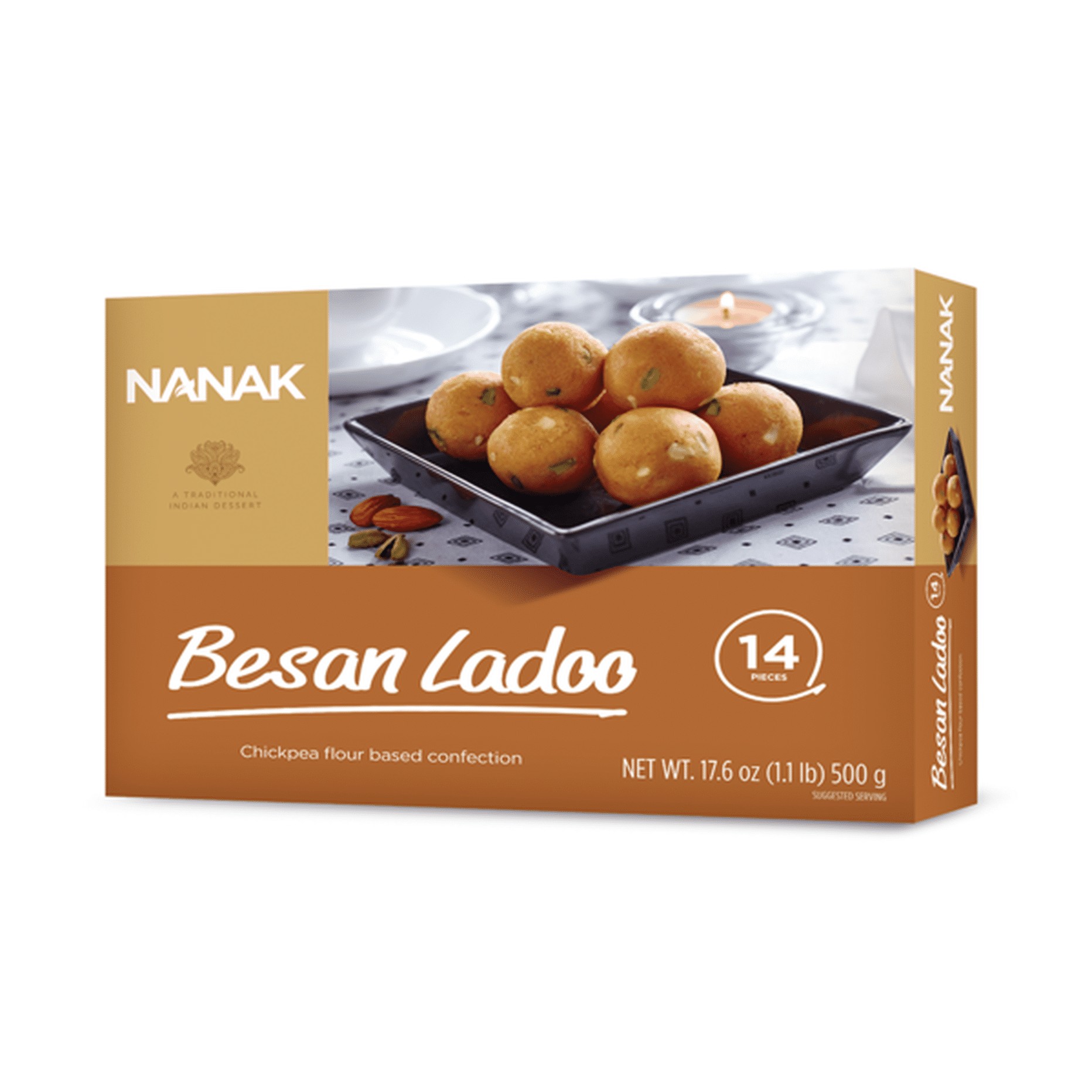 NANAK BESAN LADOO 500 GM