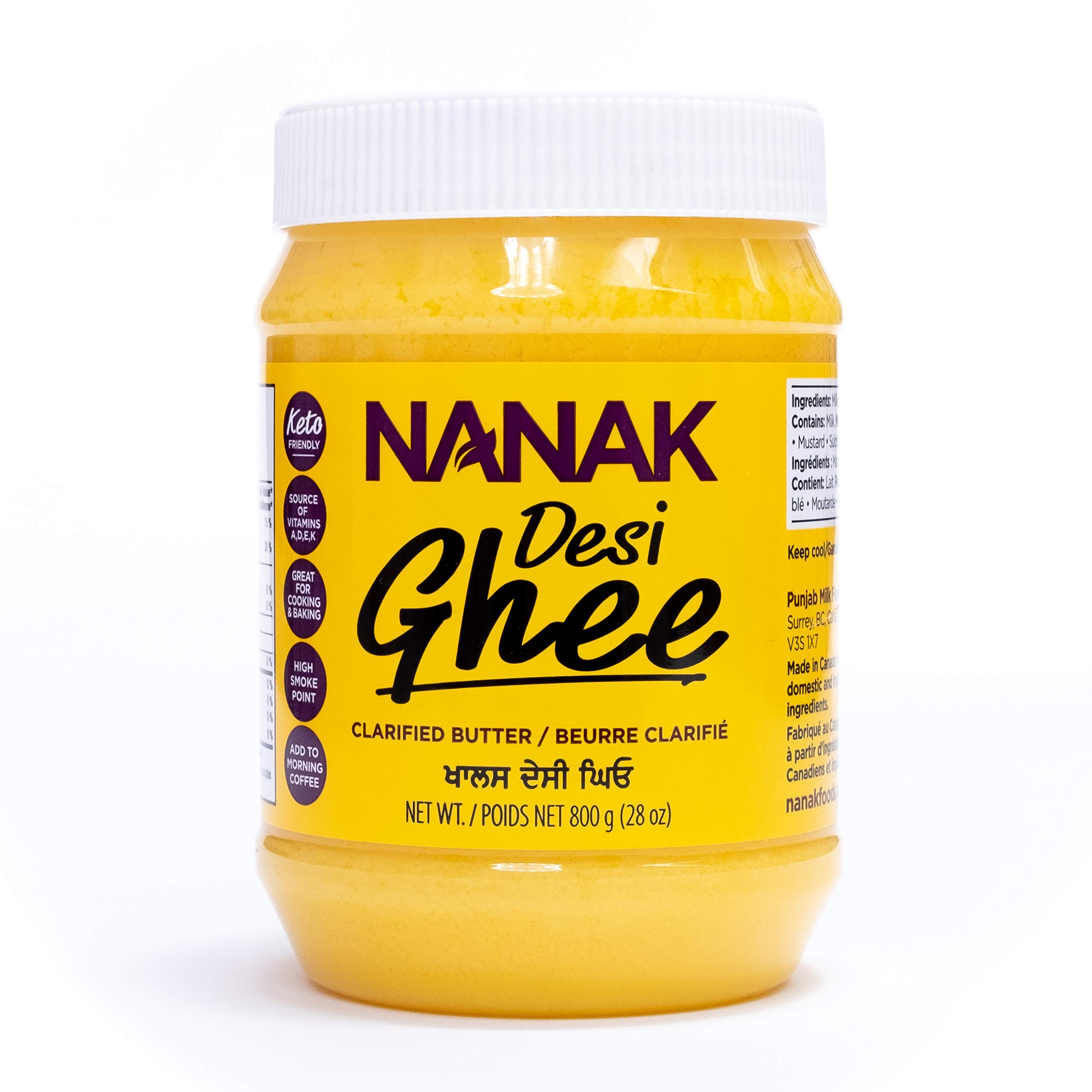 Nanak Pure Desi Ghee 8 OZ