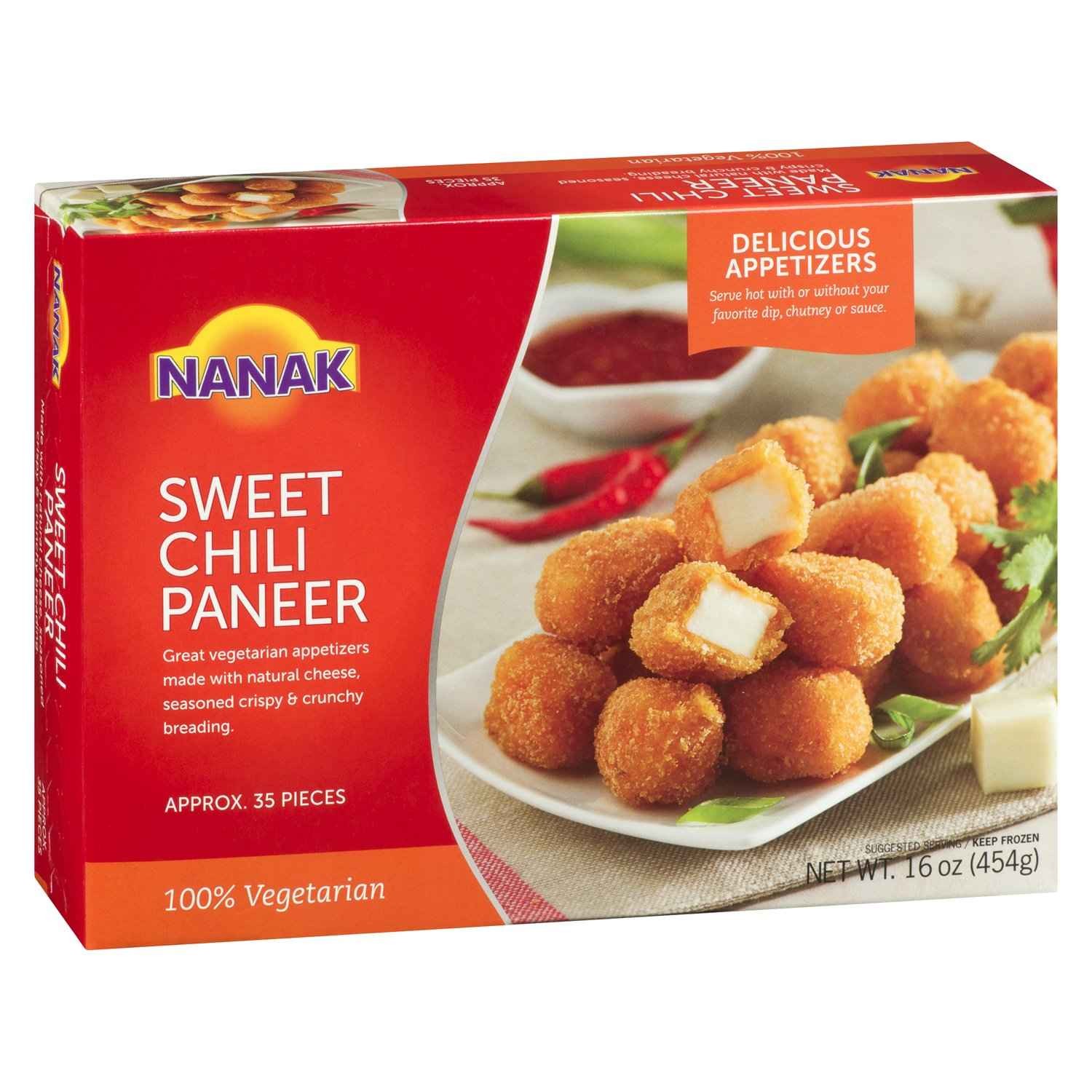 CHILI PANEER BITES NANAK 16 OZ