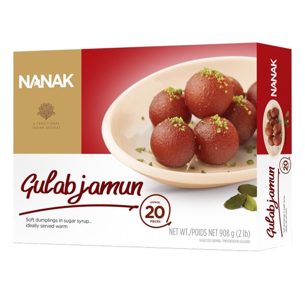 NANAK GULAB JAMUM 20 PCS 908 GM