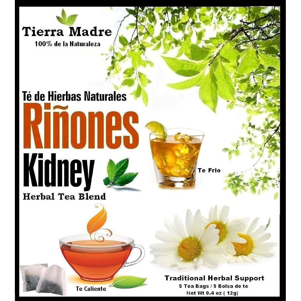 Tierra Madre Rinones Tea Tradiconal Herbal Support  50 BAG
