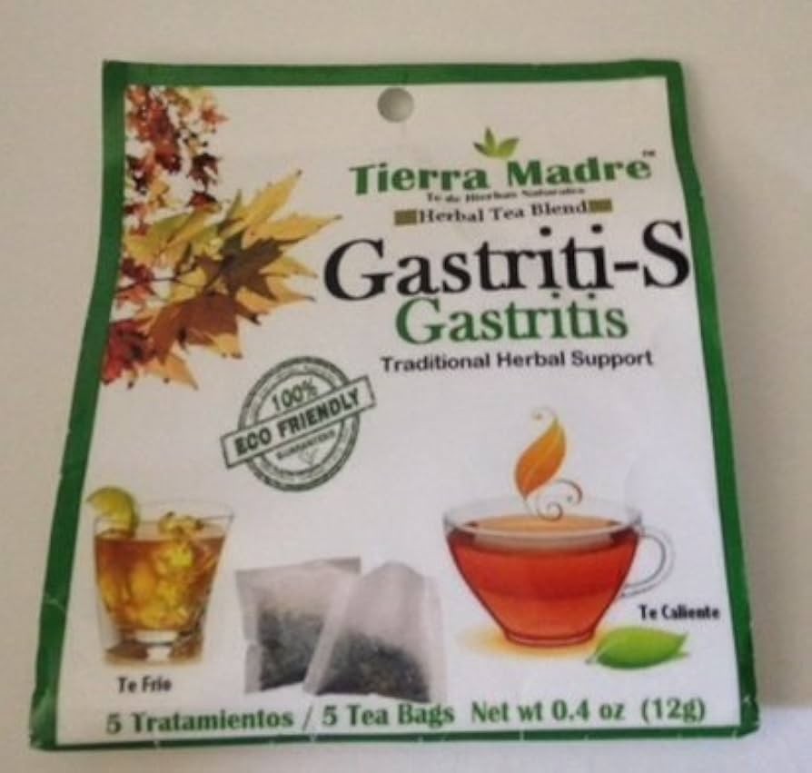 Tierra Madre Gastritis (Gastritis) Herbal Tea Blend 5 BAG