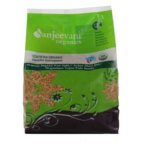 Sanjeevani Organic Toor Dal 2 LBS