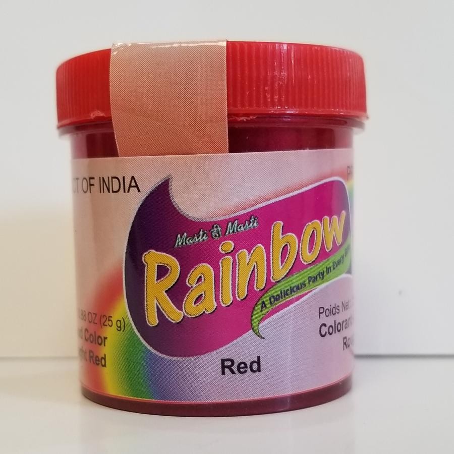 RAINBOW FOOD COLOR 25 GM