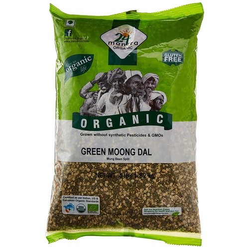ORGANIC MOONG GREEN SPLIT 2 MANTRA 4 LBS