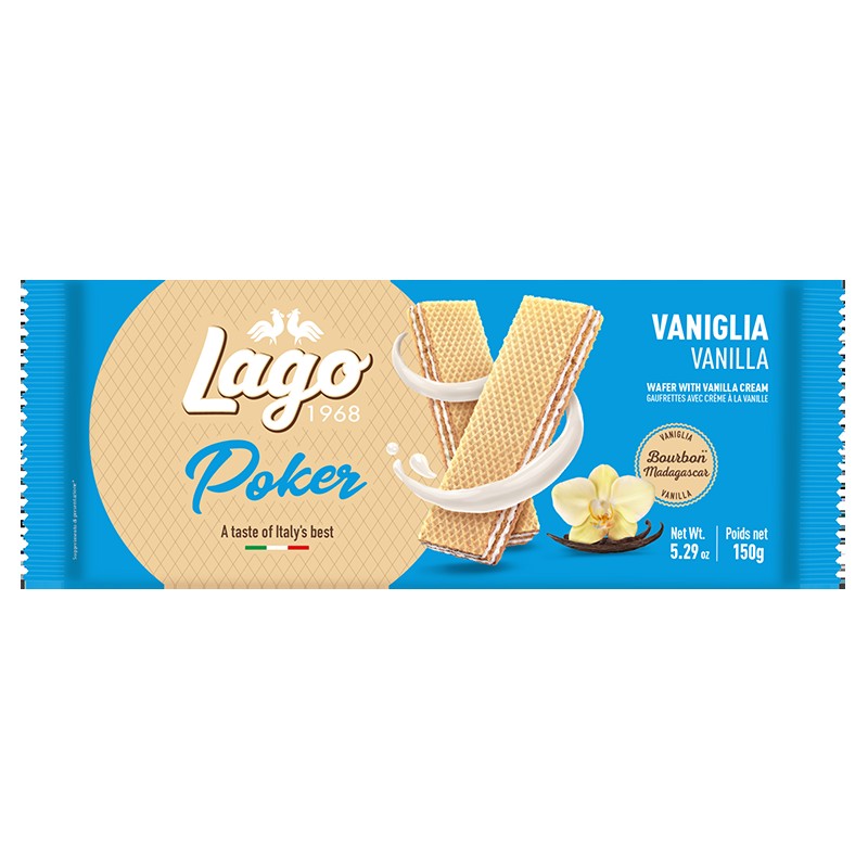 Lago Poker Vangilia Wafer 150 GM