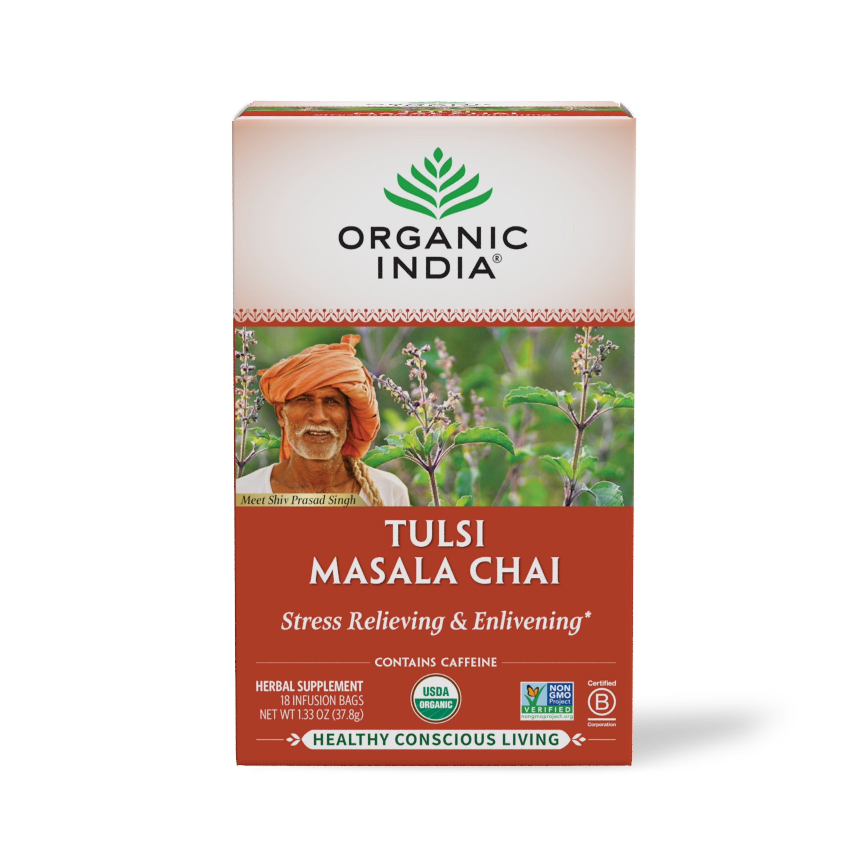 Organic India Tulsi Masala Chai 37.5 GM
