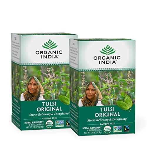 ORGANIC INDIA TULSI CINNAMON ROSE TEA 18 BAG
