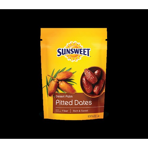 SUNSWEET PITTED DATES 8 OZ