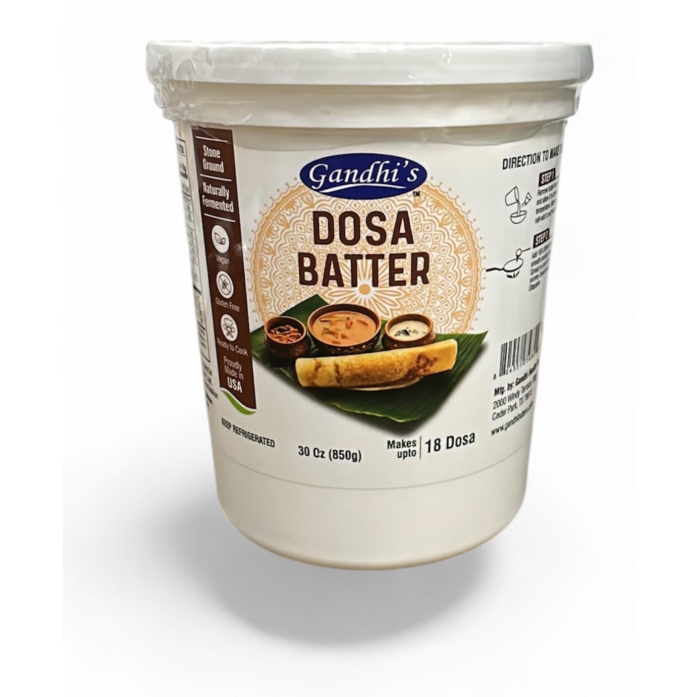 Gandhi Dosai Batter 3 Lbs