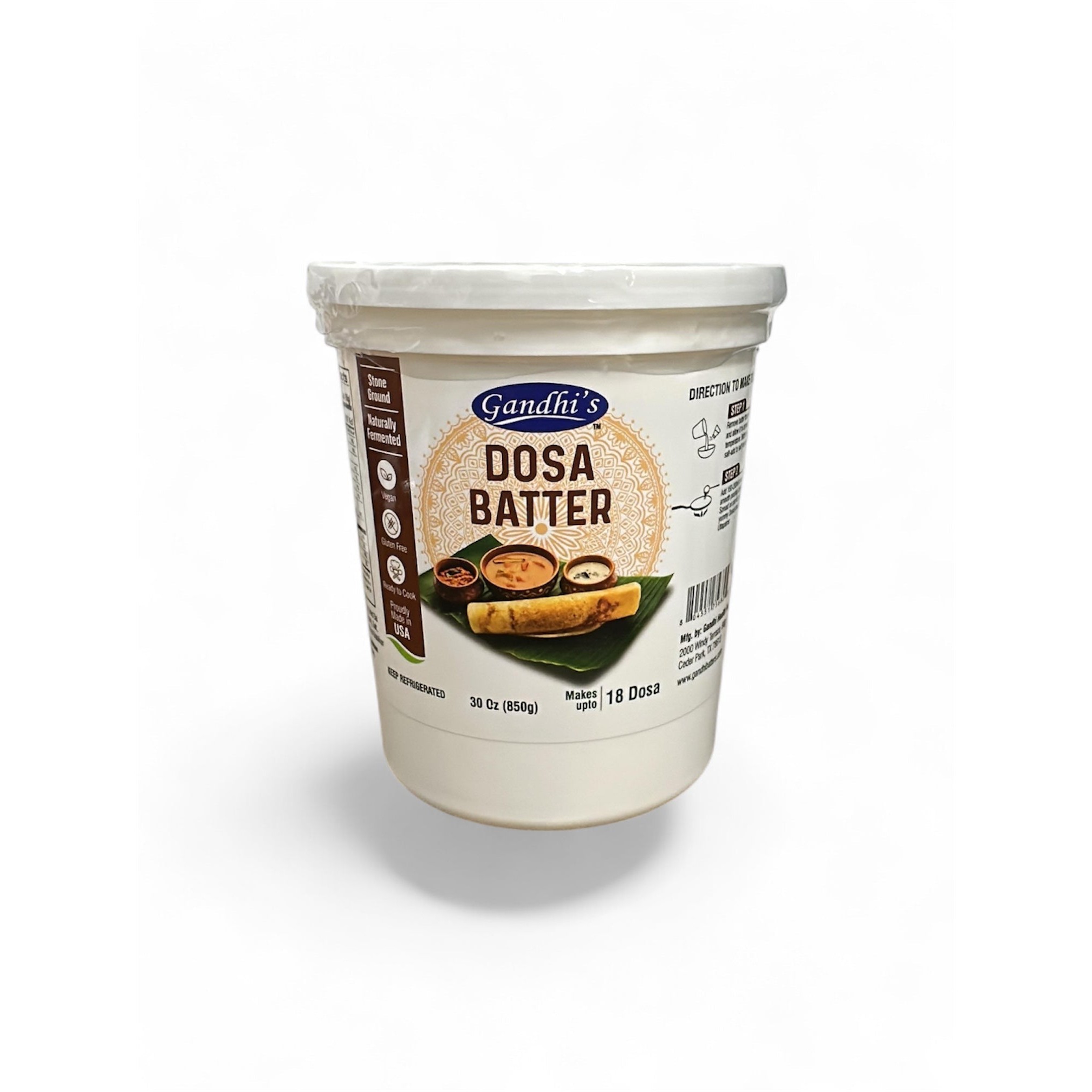 Gandhis Dosai Batter 1.5 LBS