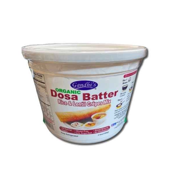 Gandhi Dosa Batter Org 3 LBS