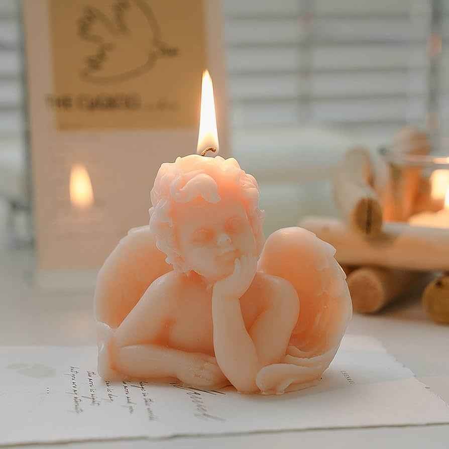 Large Angel Candle 1 EACH