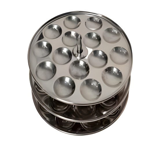 SUPER SHYNE IDLI STAND 3 PLATES 1 COUNT