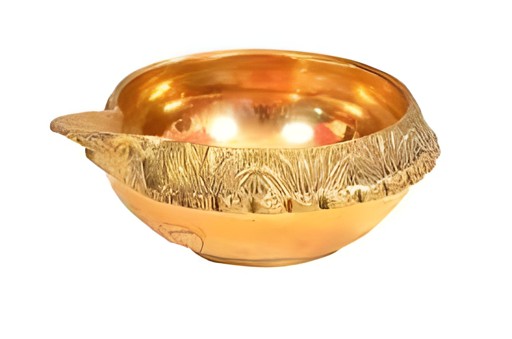 Brass Diya 4inch 1 EACH