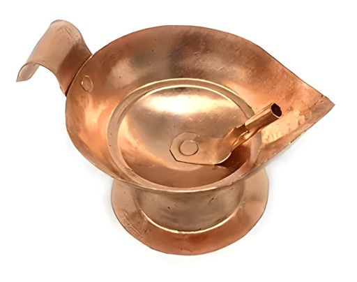 COPPER BIG DIYA EACH 1 Each