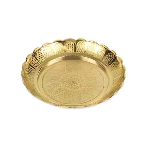 Brass Thali 4inch 1 EACH
