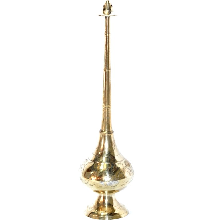 BRASS HOLY WATER SPINKAL 7.5 '' 1 Each