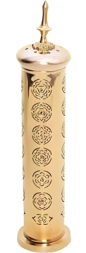 Brass Tower Incense Burner 1 Each