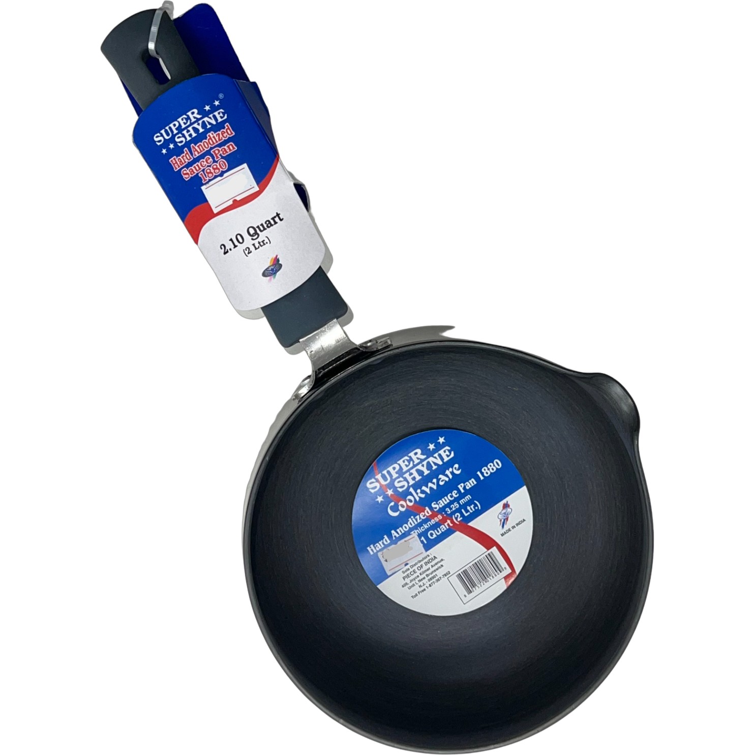 Sauce Pan Hard Anodized With Spout 1.7 LBS