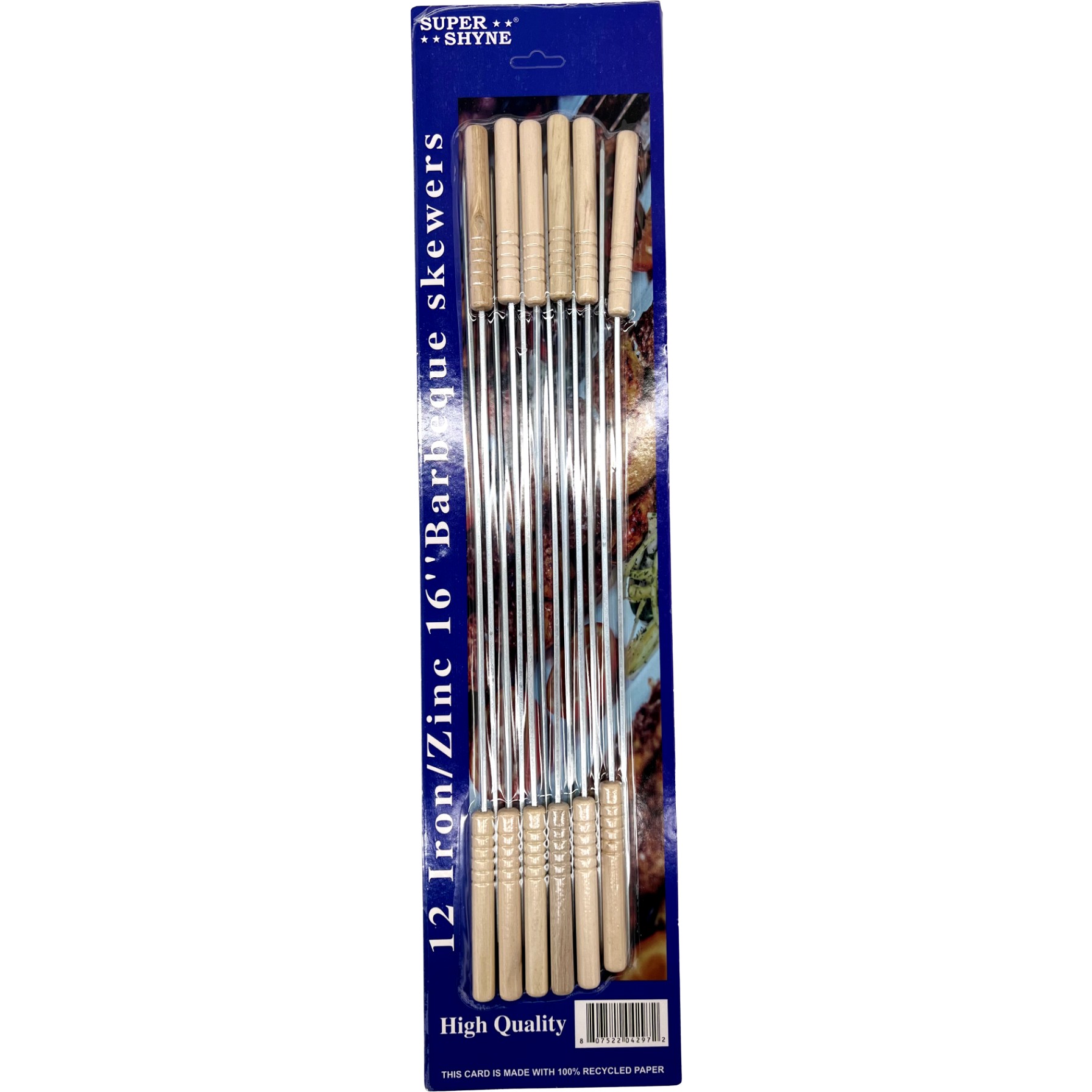 Super Shyne Barbeque Skewers 100 GM