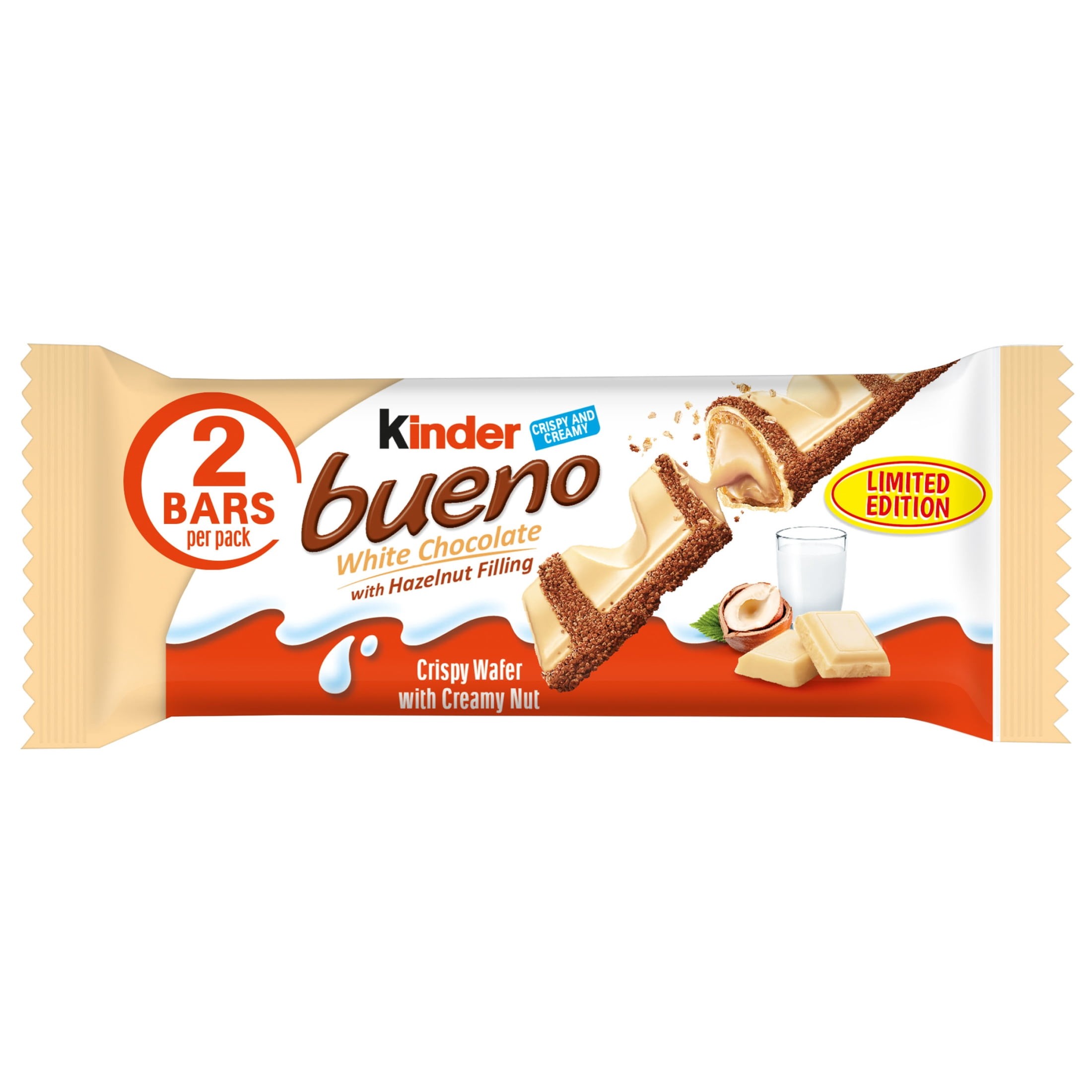 KINDER BUENO WHITE 2 BARS 0.09 Lbs