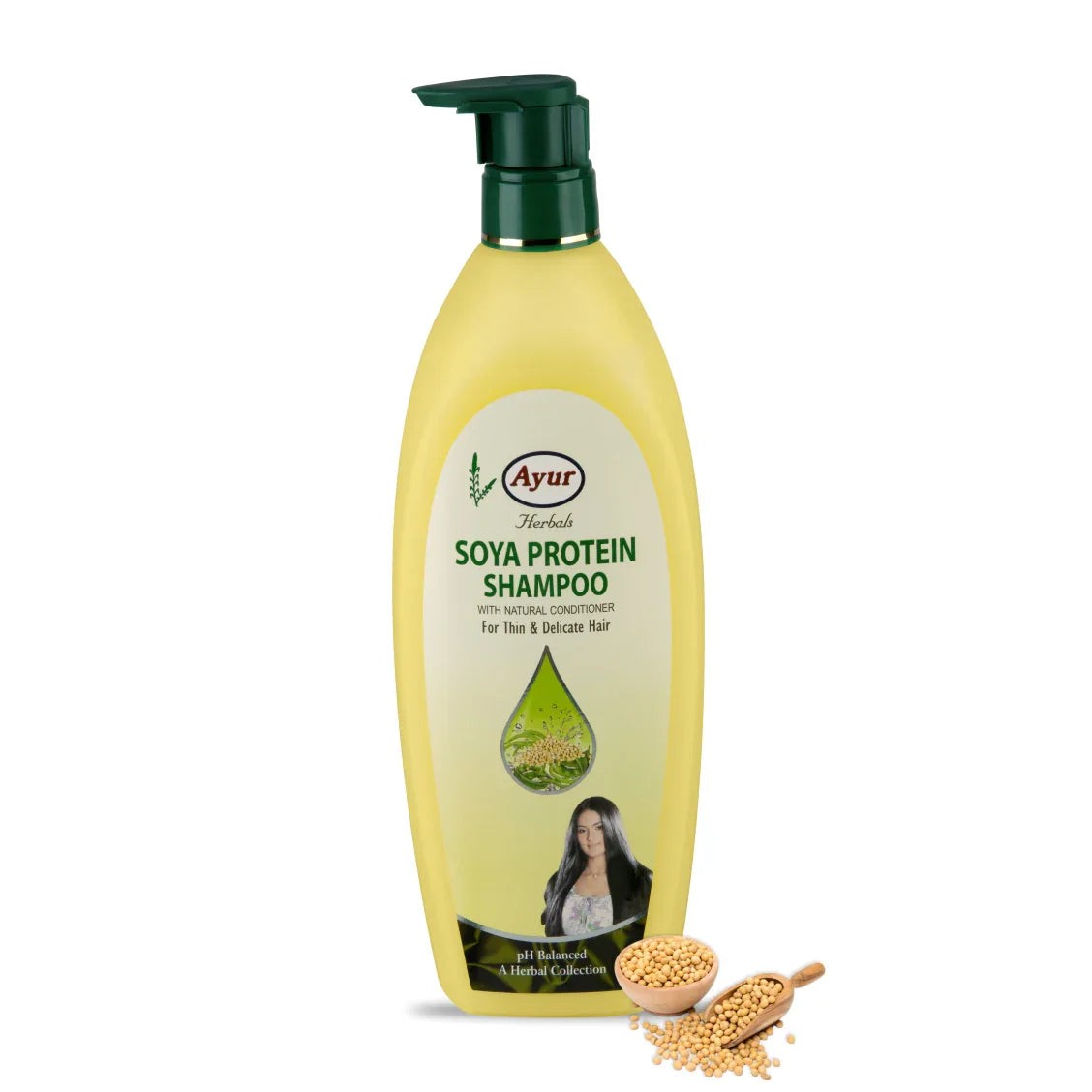 Ayur Soya Protein Shampoo 500 ML