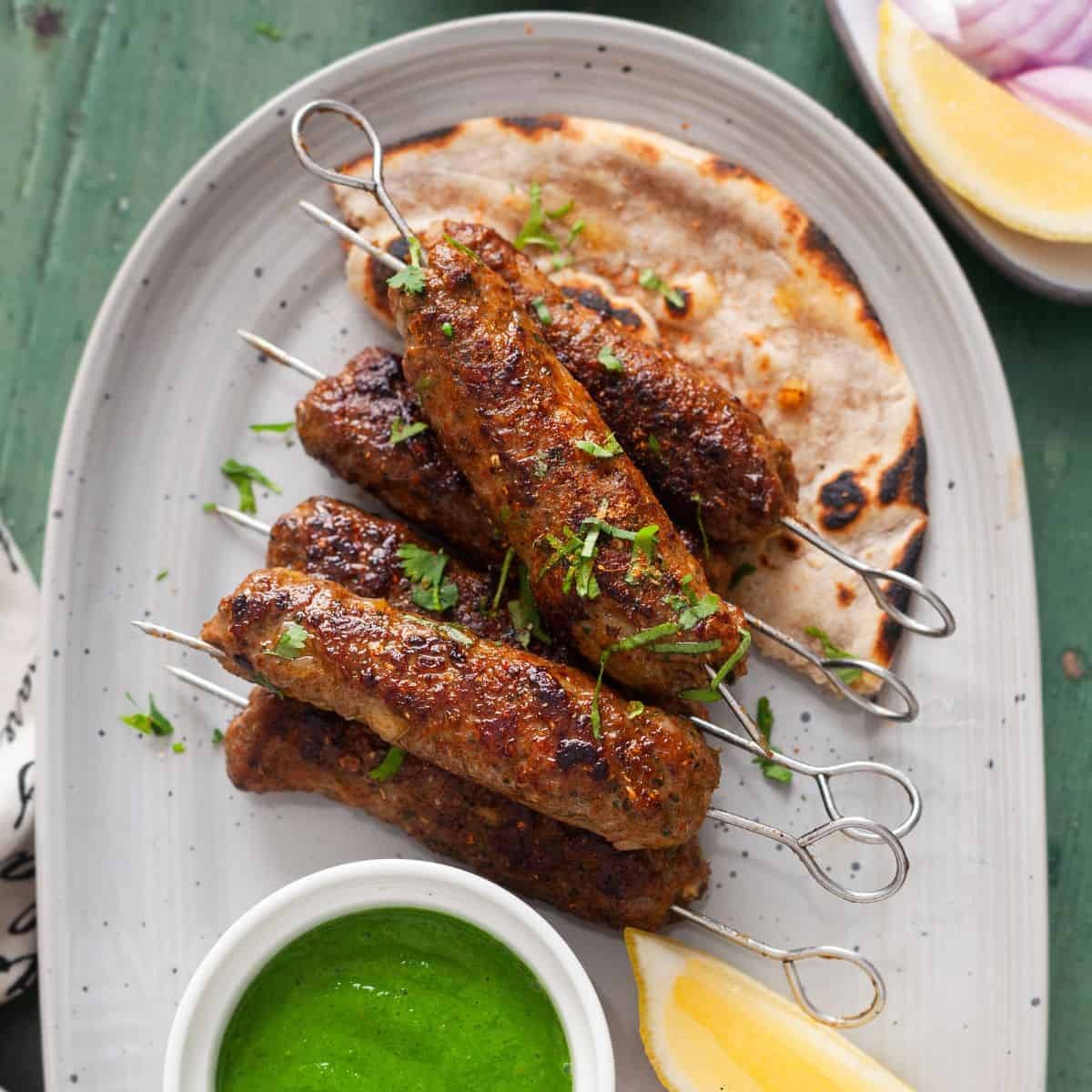 Lamb Seekh Kabab