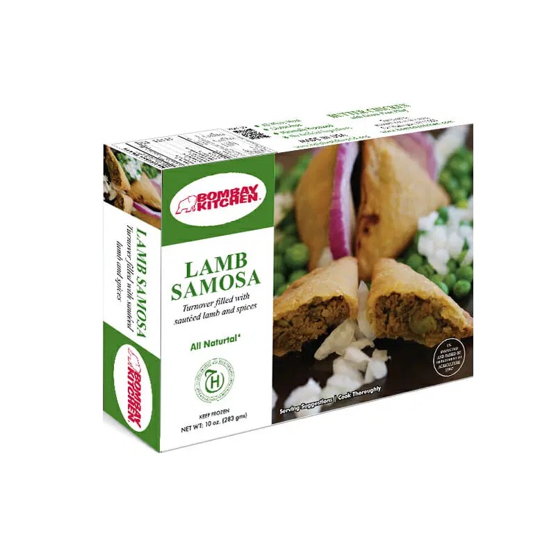 BOMBAY KIT LAMB SAMOSA 10 OZ
