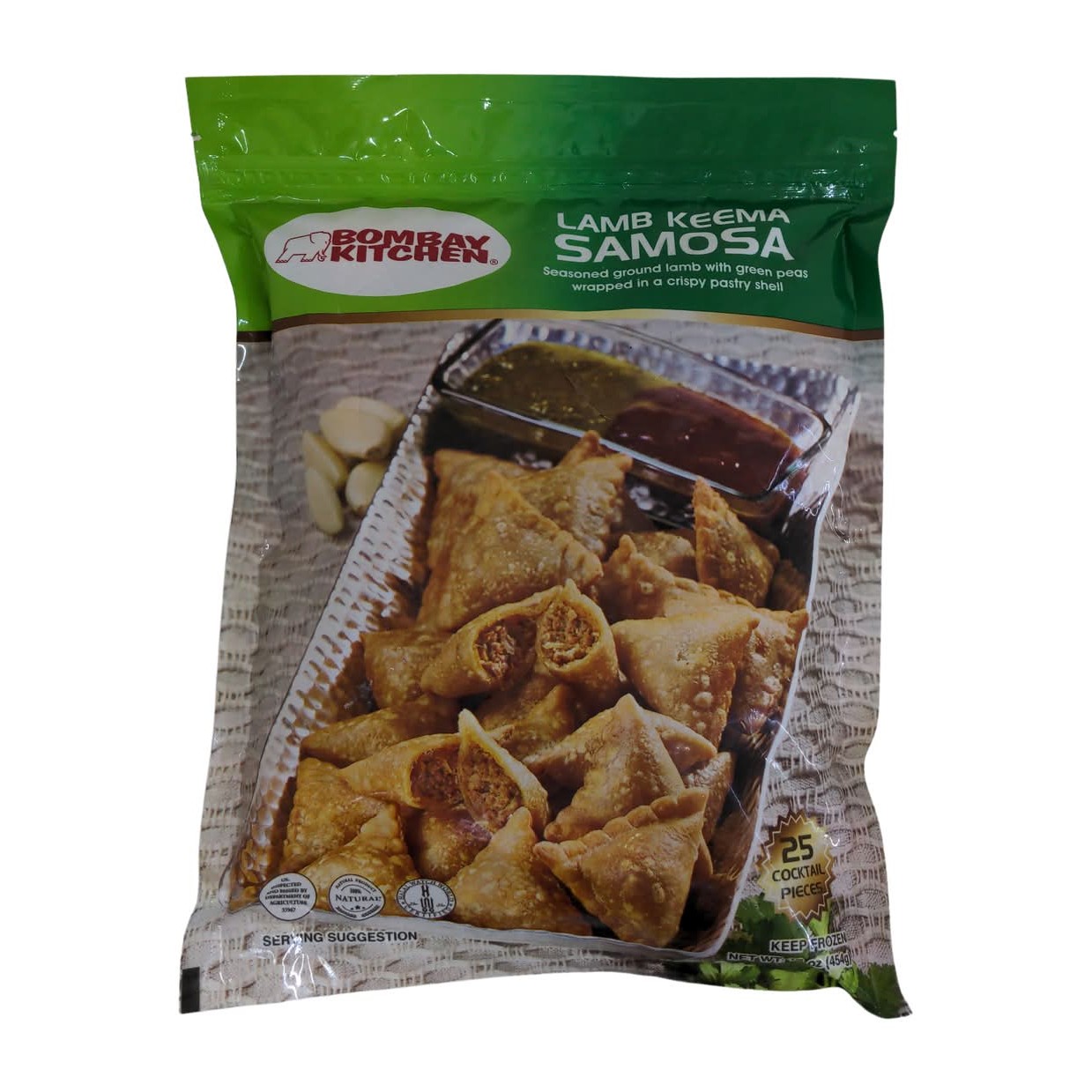 Bombay Kitchen Lamb Samosa 16 OZ