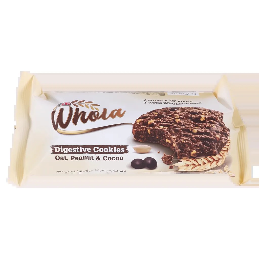 ETI WHOLA COOKIES WW OAT PEANUT & COCOA 198 GM