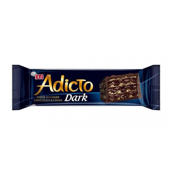 Eti Adicto Dark Wafer Chocolate 50 GM