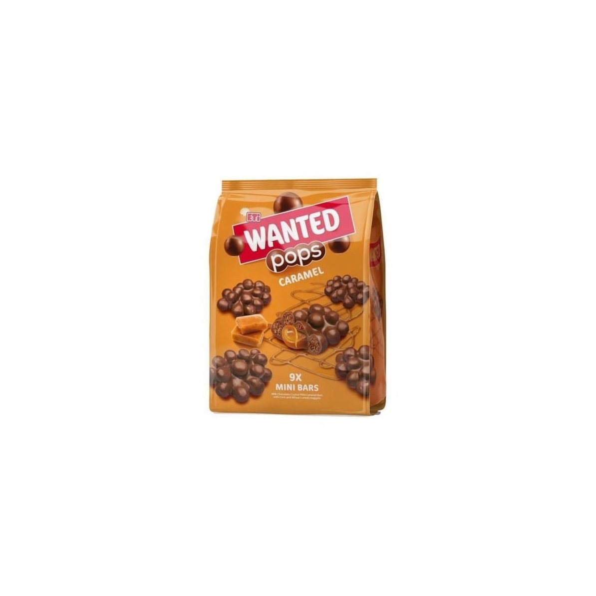 ETI Wanted Pops Caramel 126 GM