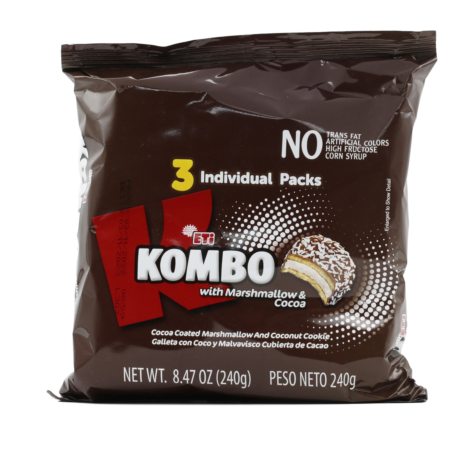 ETI KOMBO WITH MARSHMALLOW & COCONUT 8.47 OZ
