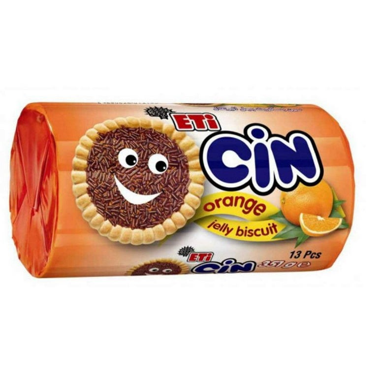 ETI CIN COOKIES ORANGES 325 GM
