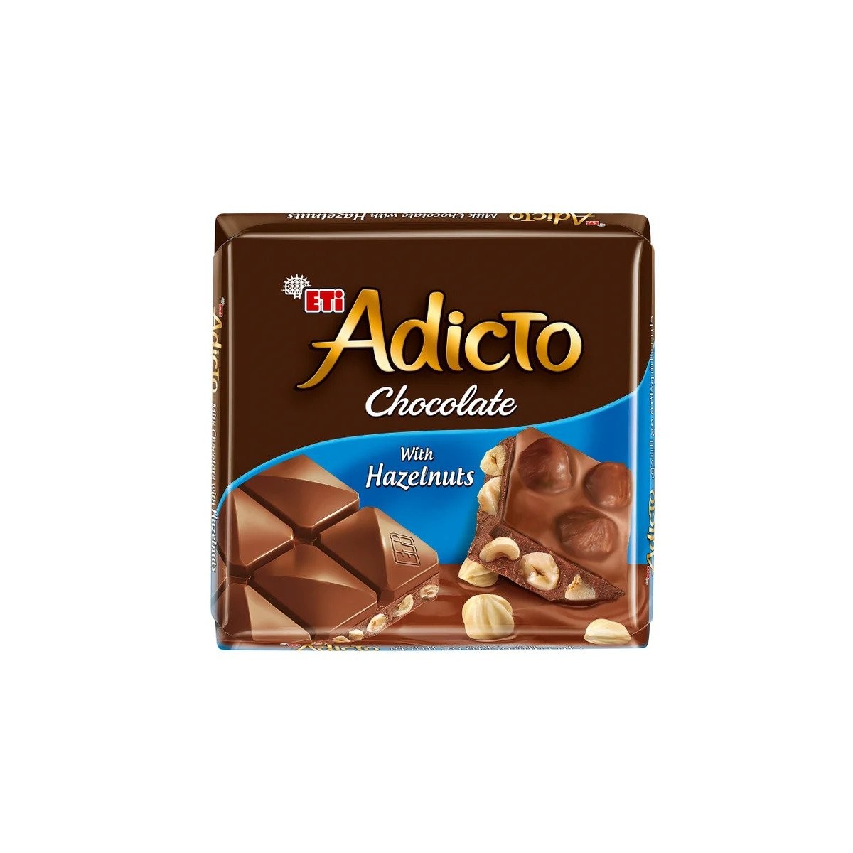 ADICTO CHOCOLATE W HAZELNUTS ETI 60 GM