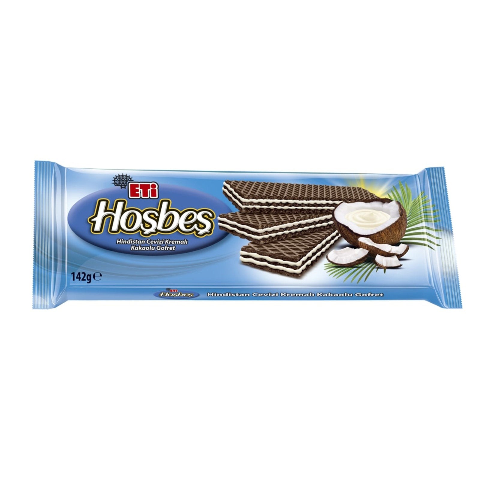 Eti Wafer Coconut Cream 142 GM