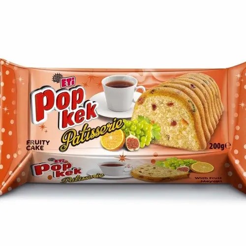 ETI PopKek Patisserie Fruit 200 GM