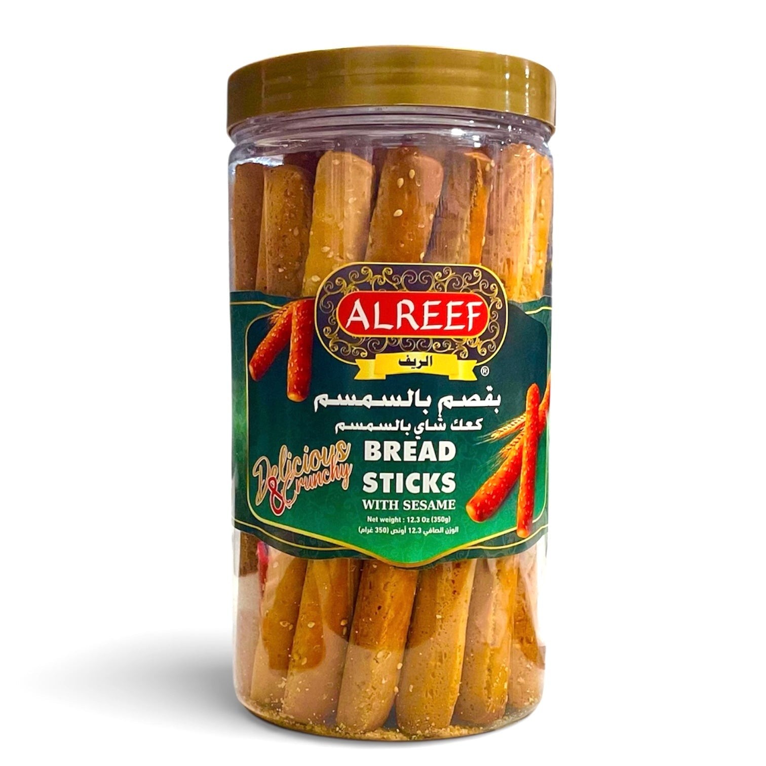 ALREEF BREAD STICKS W/SESAME 350 GM