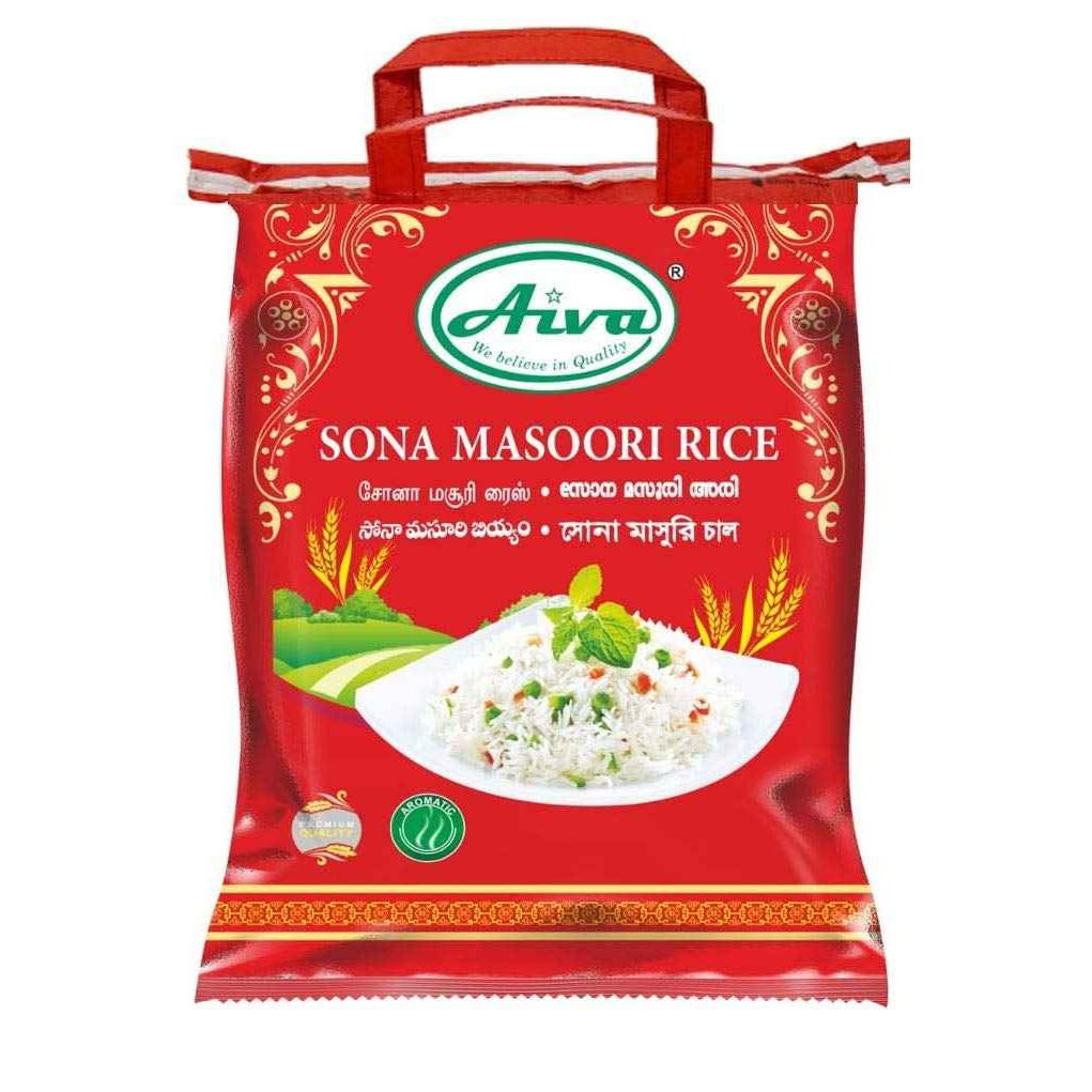 Aiva Sona Masoori Rice 10 LBS