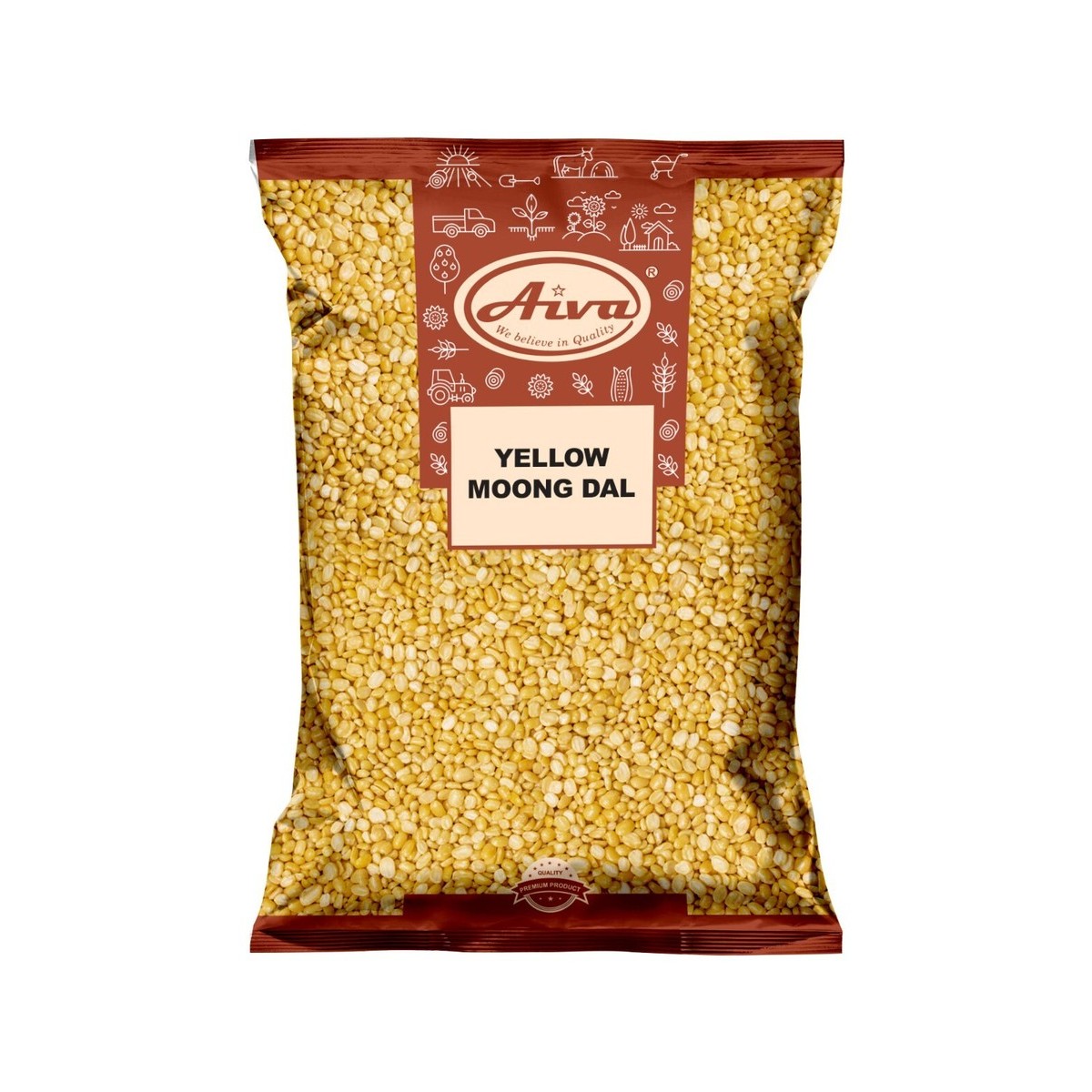 Aiva Organic Moong Dal 4 LBS
