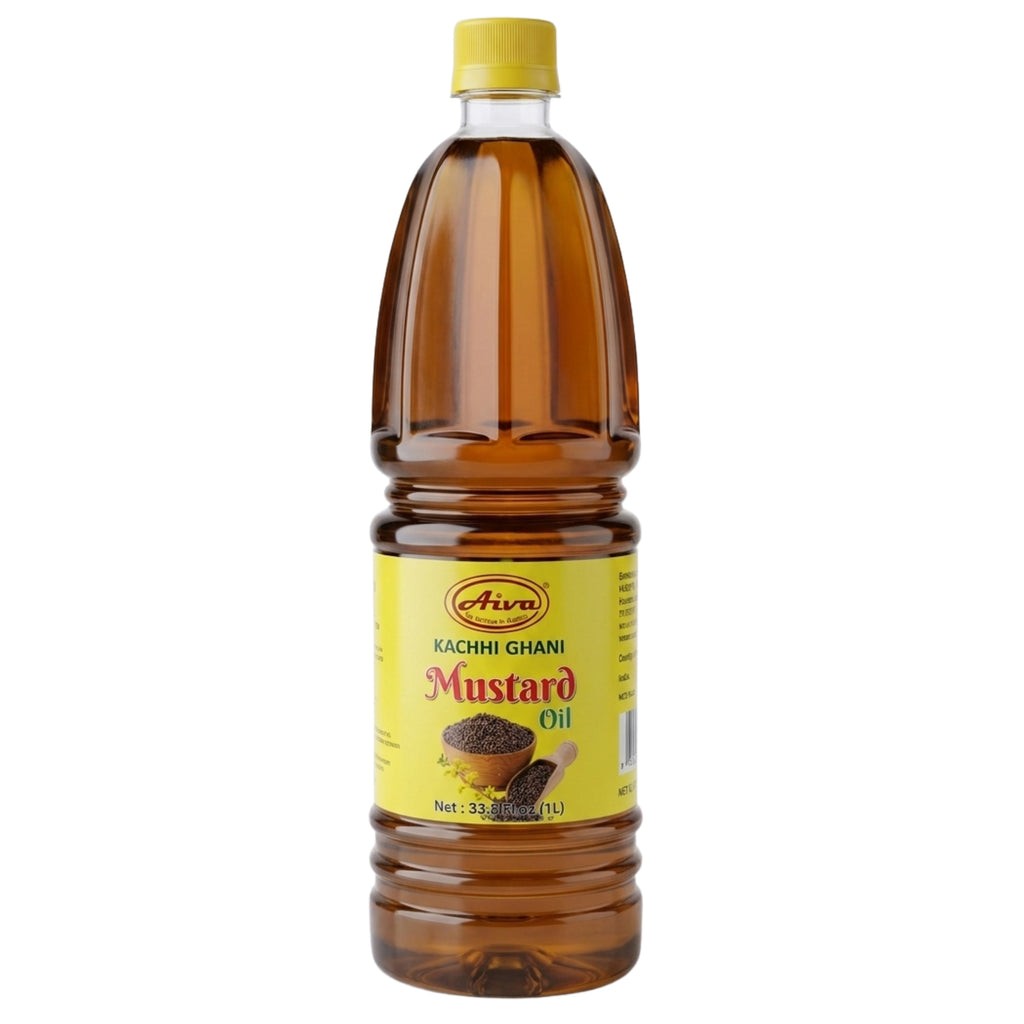 Aiva Organic Mustard Oil 33.8 FLOZ