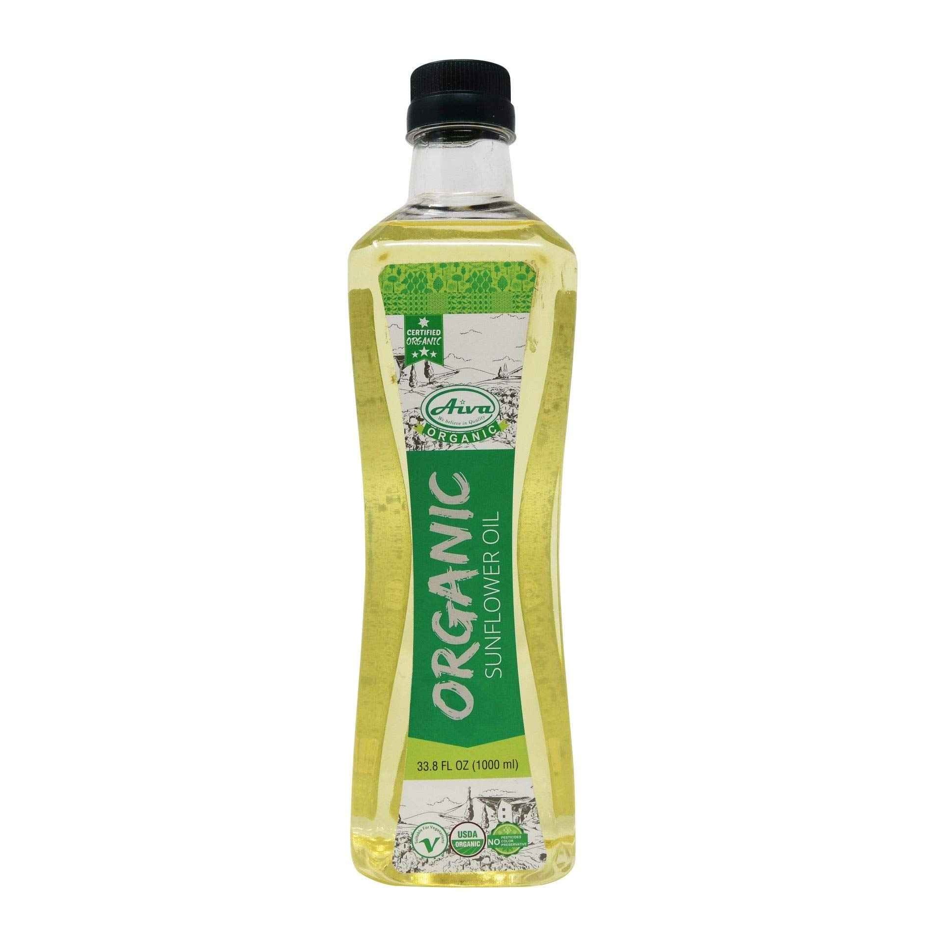 Aiva Organic Sunflower Oil 33.8 FLOZ