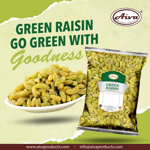 Aiva Green Raisin 400 GM