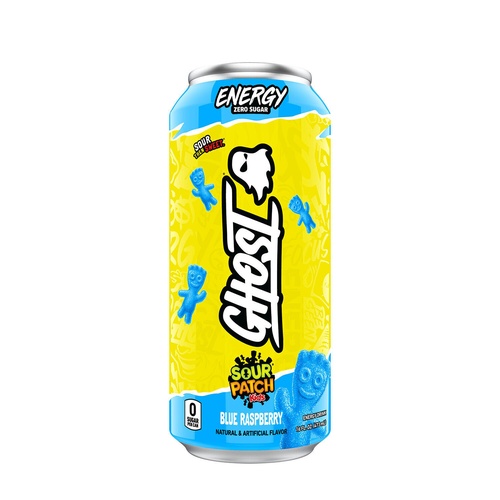Ghost Blue Raspberry 16 OZ