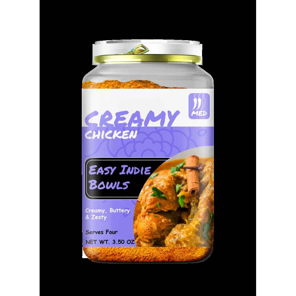 EASY INDIE BOWLS CREAMY CHICKEN 0.22 Lbs